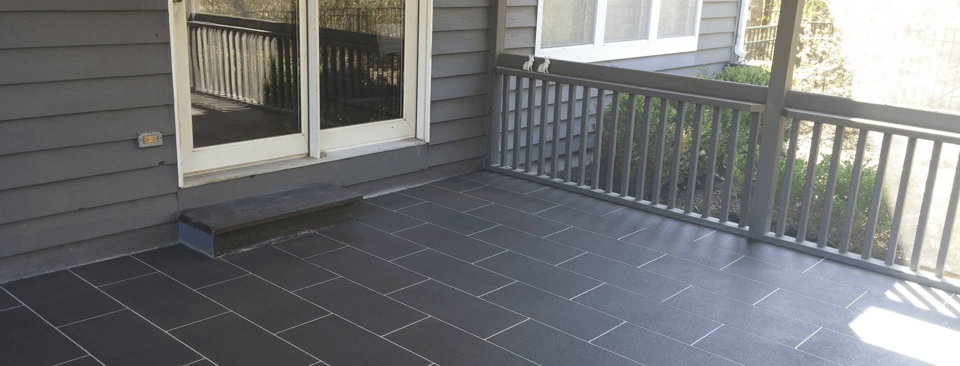 concrete patio floor
