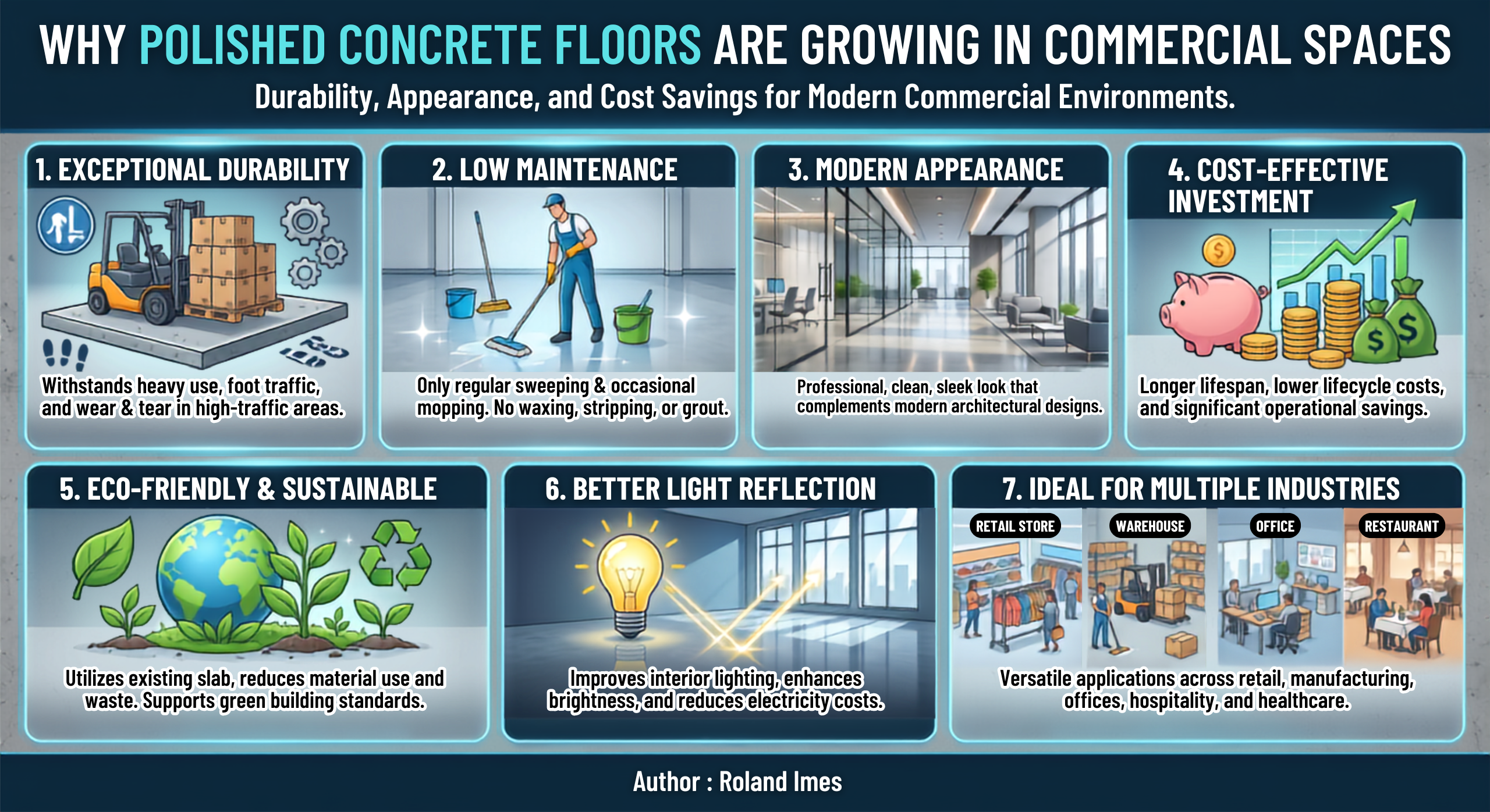 Why Polished Concrete Floors Are Growing in Commercial Spaces>