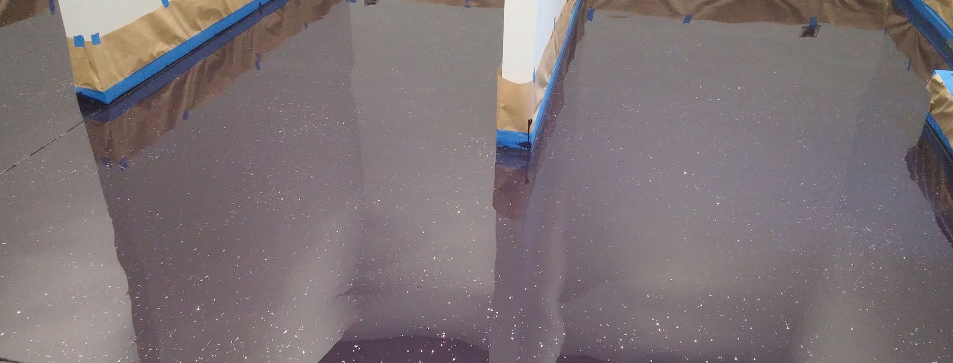 epoxy coated floor