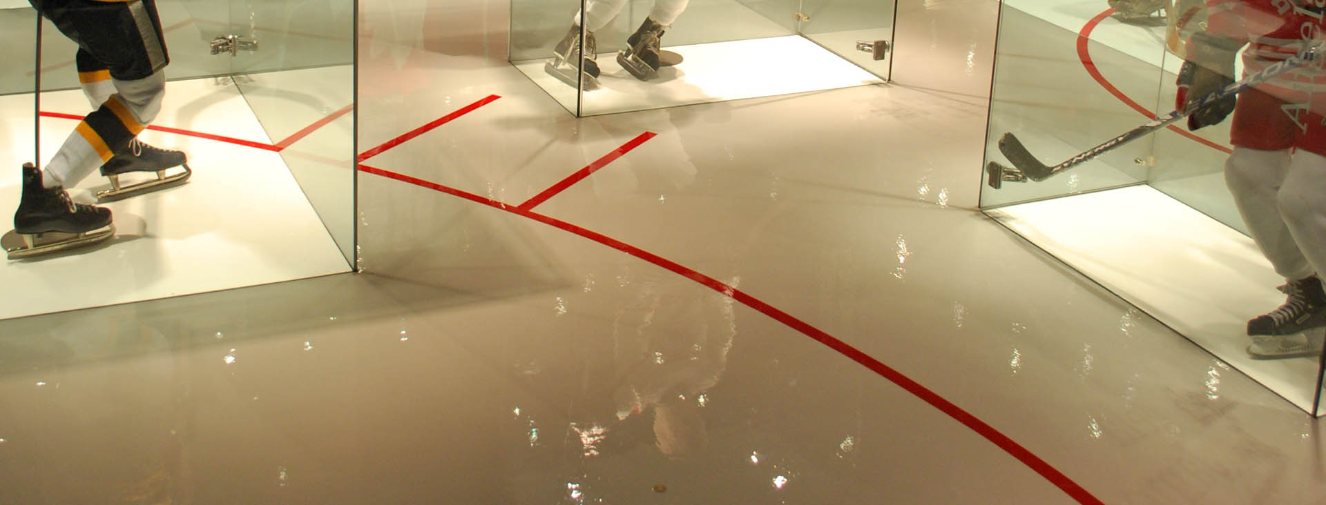 retail industry concrete flooring