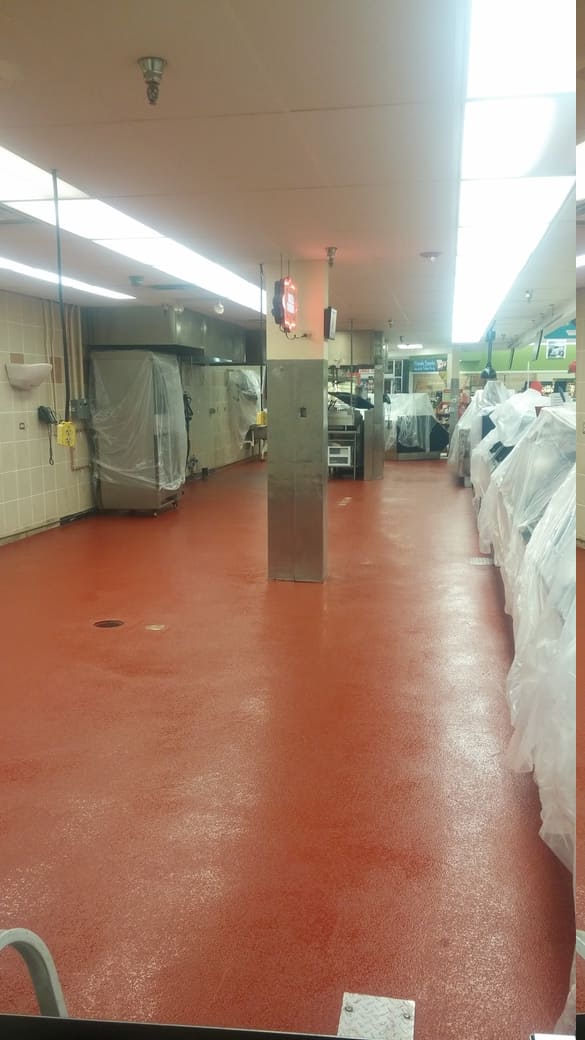 Commercial Kitchen Flooring Upgrade